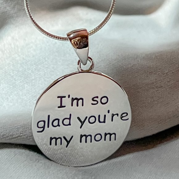 Best Mom Necklace Jewelry Gift For Mom Mama Bear Necklace Mom Necklace Gift - Picture 1 of 13